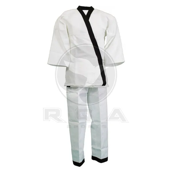 Hapkido Traditional Uniform With Black Stripes - Image 2