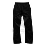 Karate Pants Middleweight Elastic Waist (Black)